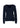 Womens V-Neck Knit Pullover - Navy back