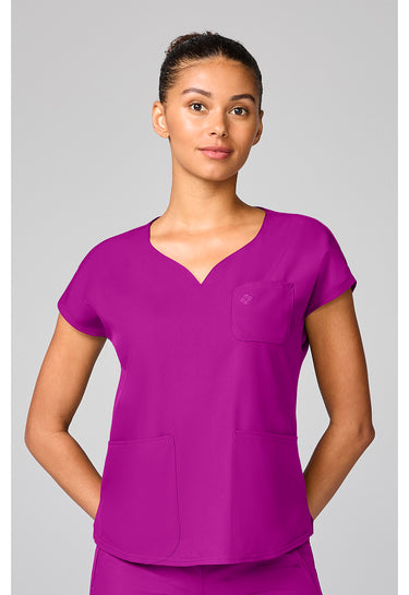 MC Insight Dolman Sleeve Top - Back to the Fuschia