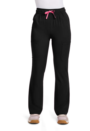 MC Amp Women's High Rise 4-Pocket Flare Pant - Black