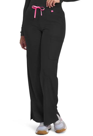 MC Amp Wide Leg Pull On Pant - Black