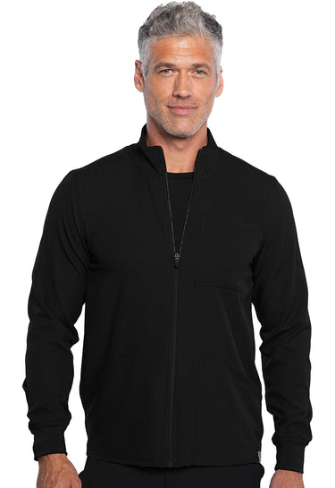 MC Rothwear Insight Men's Zip Front Jacket - Black