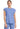 MC Amp Round Neck Tuckable Top - Ciel