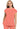 MC Amp Round Neck Tuckable Top - Coral Fusion
