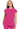 MC Amp Round Neck Tuckable Top - Pink Power