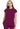MC Amp Round Neck Tuckable Top - Wine