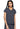 MC Amp Quarter Zip V-Neck Tuckable Top - Pewter