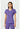 MC Touch V-Neck Shirttail Top - Electric Lavender