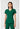MC Touch V-Neck Shirttail Top - Hunter Green