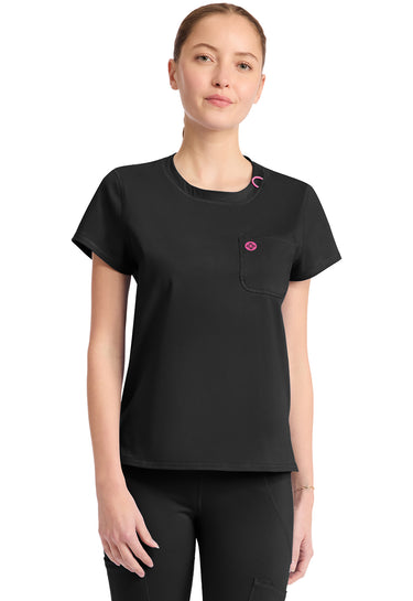 MC Amp Knit Crew Neck Tee - Black