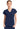 MC Amp Knit Raglan V-Neck Top - Navy