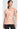 MC Prints V-Neck Print Top - Just Peachy