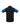 Mens Nitro Short Sleeve Polo - Black/Royal/White back