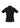 Womens Ice Short Sleeve Polo - Black back