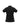 Womens Neon Short Sleeve Polo - Black back