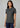Womens Jet Short Sleeve Polo - Steel Grey/Cyan