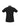Womens Cambridge Short Sleeve Polo - Black/White/White back