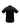 Mens United Short Sleeve Polo - Black/White back