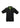 Mens Fusion Short Sleeve Polo - Black/Fluoro Yellow/Lime back