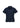 Womens Micro Waffle Short Sleeve Polo - Navy back