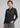 Womens Crew Long Sleeve Polo - Black