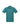 Mens Crew Short Sleeve Polo - Teal back