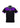 Mens Charger Short Sleeve Polo - Black/Purple/Grey