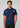 Mens Renegade Short Sleeve Polo - Navy/Red/Silver