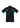 Mens Renegade Short Sleeve Polo - Black/Teal/Silver back