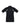 Mens Renegade Short Sleeve Polo - Black/White/Silver back