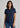 Womens Aero Short Sleeve Polo - Navy