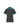 Womens Galaxy Short Sleeve Polo - Grey/Cyan back
