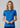 Womens Sonar Short Sleeve Polo - Royal/White