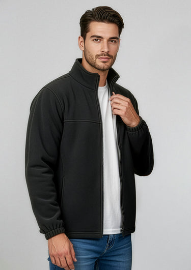 Mens Plain Jacket - Black