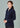 Womens Plain Jacket - Navy