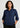 Womens Lucy 3/4 Sleeve Blouse - Navy