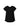 Womens Kayla V-Neck Pleat Blouse - Black back