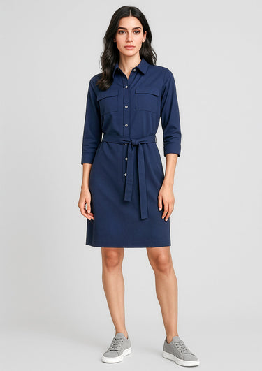 Womens Chloe Dress - Navy