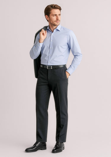 Mens Siena Adjustable Waist Pant - Black