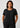 Womens Sydney Short Sleeve T-Top - Black