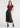 Womens Evelyn Short Sleeve Blouse - Wine back