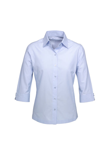 Womens Ambassador 3/4 Sleeve Shirt - Blue