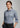 Womens Bristol 3/4 Sleeve Shirt - White/Navy