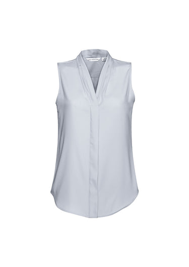 Womens Madison Sleeveless Top - Silver Mist