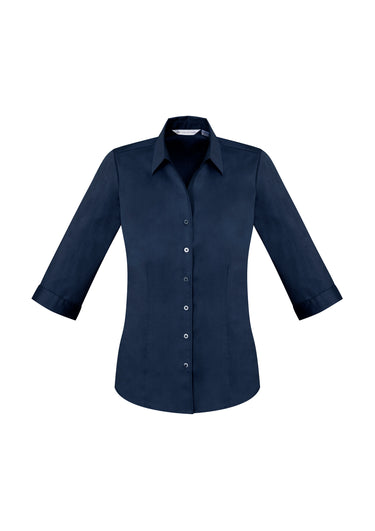 Womens Monaco 3/4 Sleeve Shirt - Ink