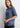 Womens Madison Boatneck Top - Storm Blue back
