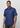 Mens Micro Check Short Sleeve Shirt - Navy