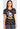 TF Tooniforms - Disney V-Neck Print Top - Iconic Mickey