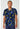 TF Tooniforms Men's Print V-Neck Top - Guardian Of Gotham