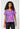 TF Tooniforms Print V-Neck Top - Here And Gone Again
