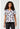 TF Tooniforms Print V-Neck Top - Head Skyward
